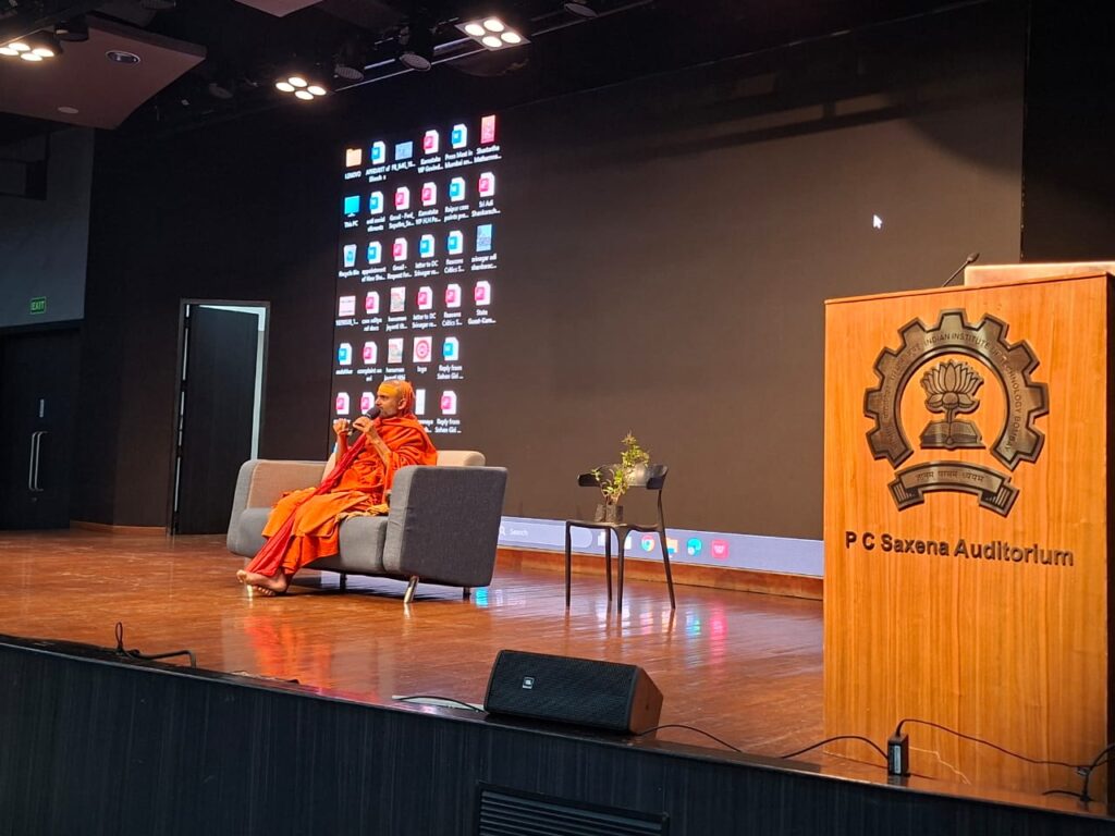 AI Tech Future-Indian Knowledge Systems @ IIT Bombay - conference - talks by H.H.Swami Sri Govindananda Saraswati Ji